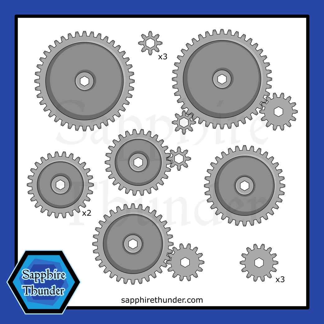 Gear Sticker Pack