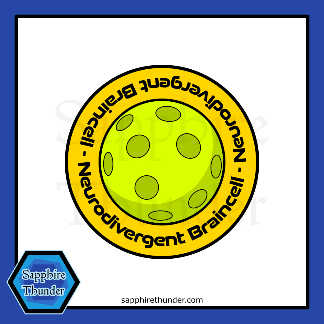 Neurodivergent Braincell Sticker