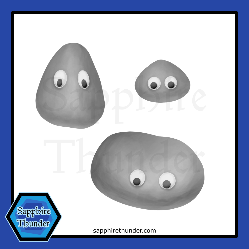 Pet Rock Sticker Pack