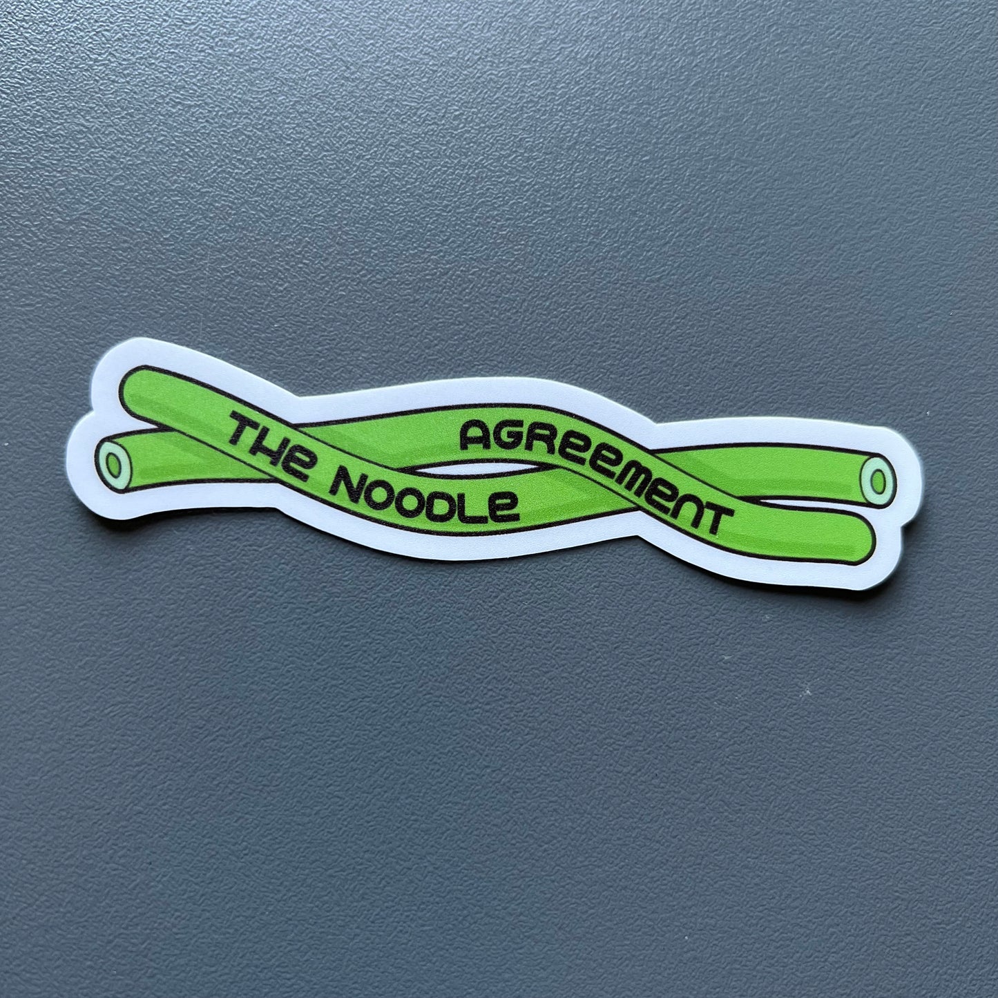 Noodle Agreement Sticker