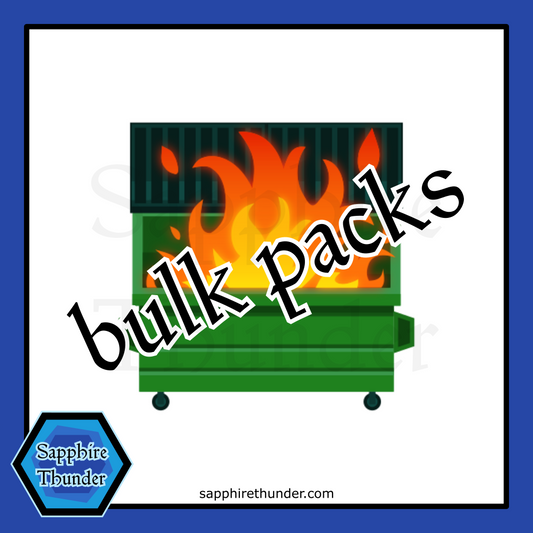 Dumpster Fire Sticker Bulk Pack
